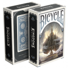 Bicycle Kingdoms Playing Card (Blue)