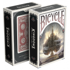 Bicycle Kingdoms Playing Card (Red)
